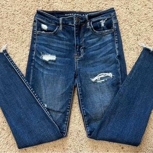 Size 4 American Eagle next level stretch super high rise jegging